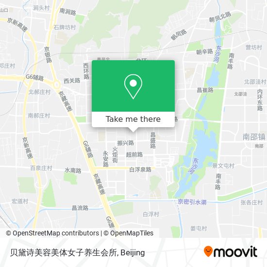 贝黛诗美容美体女子养生会所 map