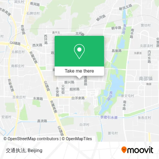 交通执法 map