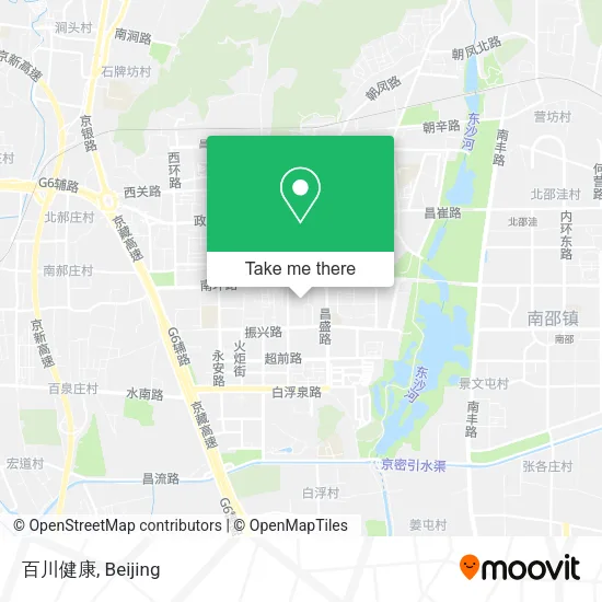 百川健康 map
