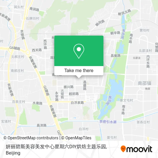 妍丽碧斯美容美发中心星期六DIY烘焙主题乐园 map