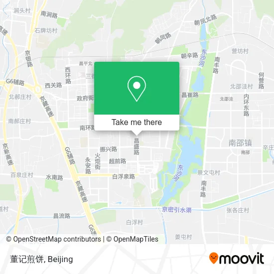 董记煎饼 map