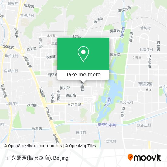 正兴蜀园(振兴路店) map