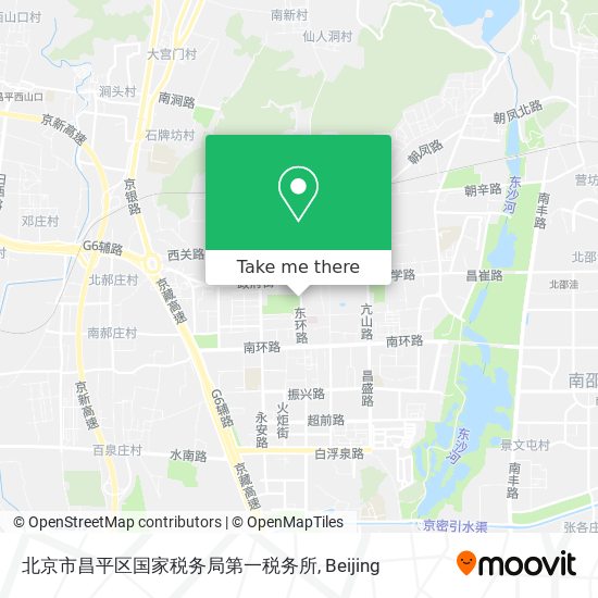 北京市昌平区国家税务局第一税务所 map