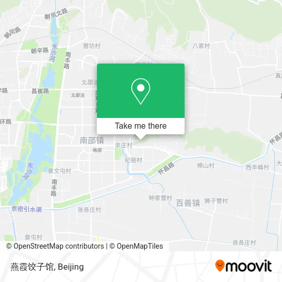 燕霞饺子馆 map