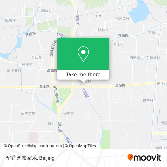 华香园农家乐 map