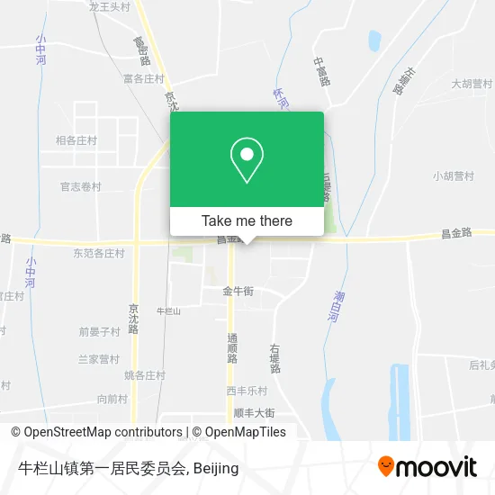 牛栏山镇第一居民委员会 map