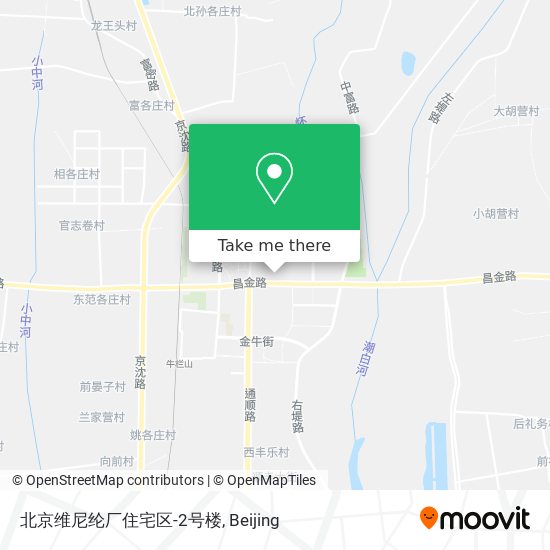 北京维尼纶厂住宅区-2号楼 map