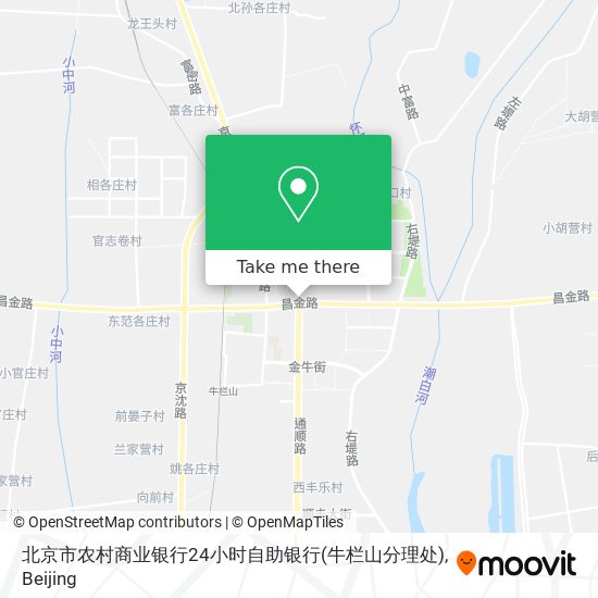 北京市农村商业银行24小时自助银行(牛栏山分理处) map
