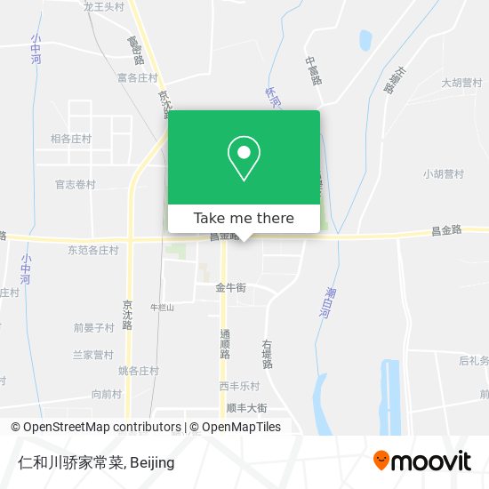 仁和川骄家常菜 map