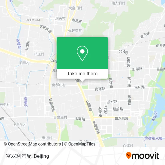 富双利汽配 map