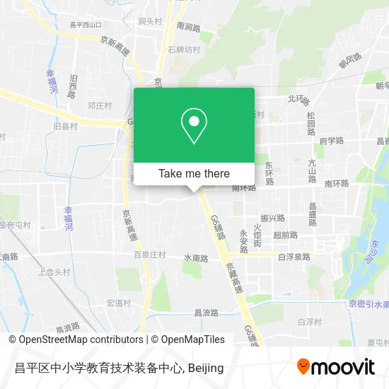 昌平区中小学教育技术装备中心 map