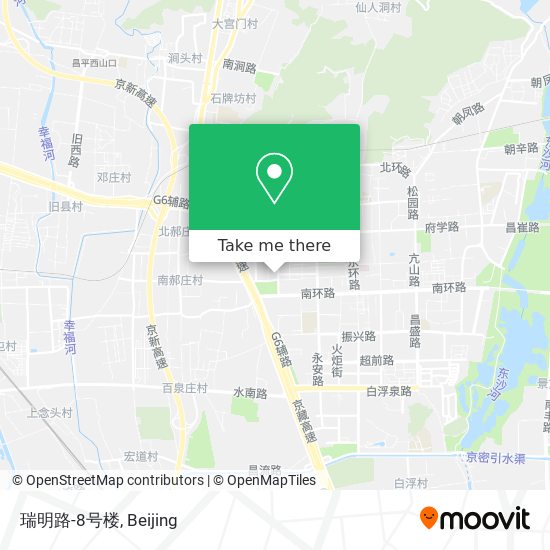 瑞明路-8号楼 map