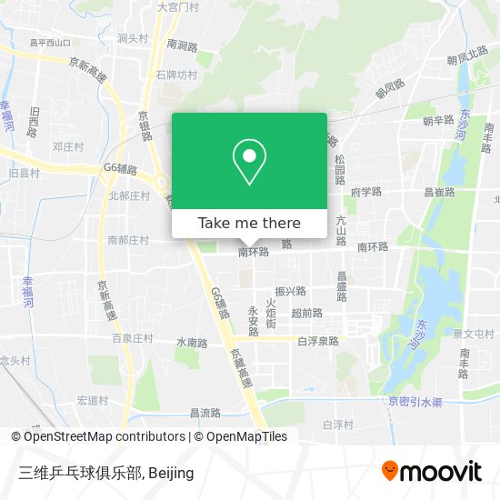 三维乒乓球俱乐部 map