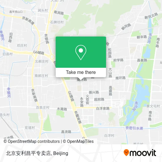 北京安利昌平专卖店 map