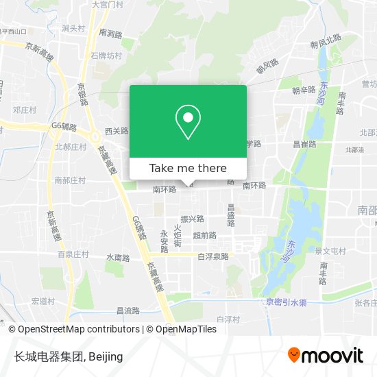 长城电器集团 map