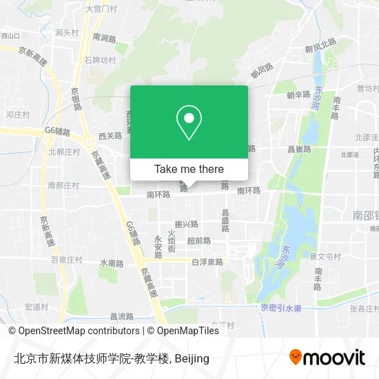 北京市新煤体技师学院-教学楼 map