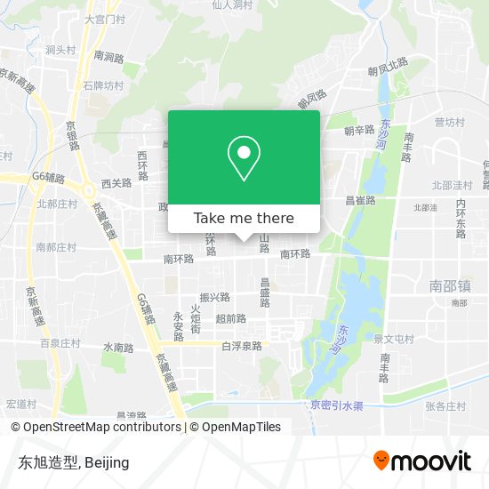 东旭造型 map