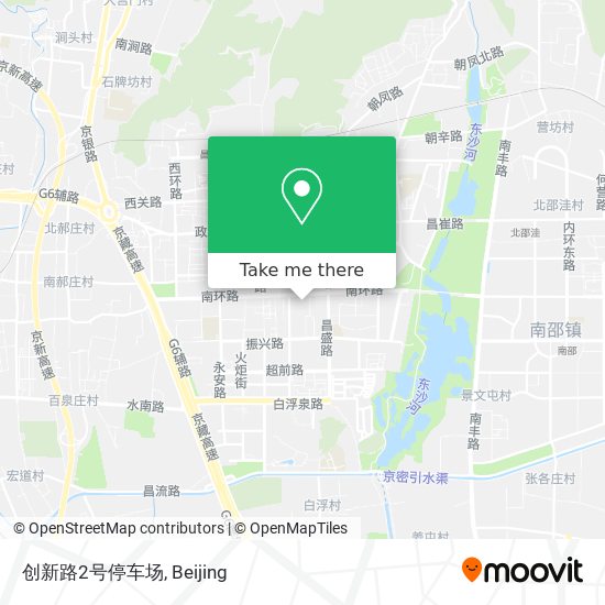 创新路2号停车场 map