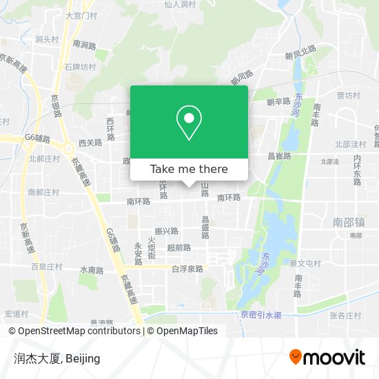 润杰大厦 map