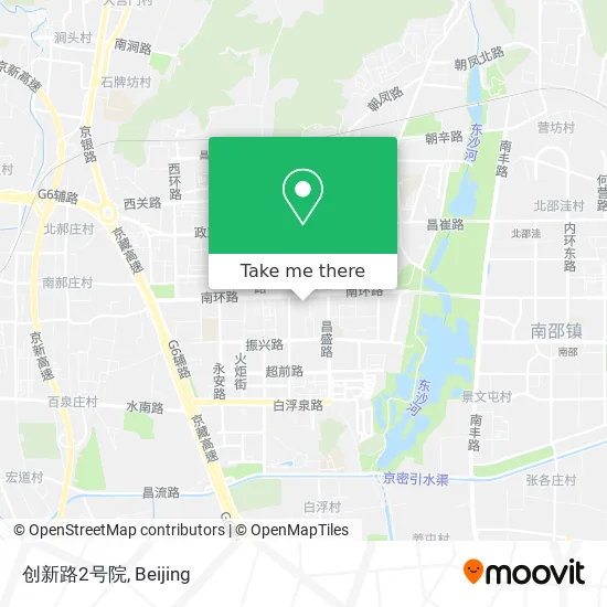 创新路2号院 map
