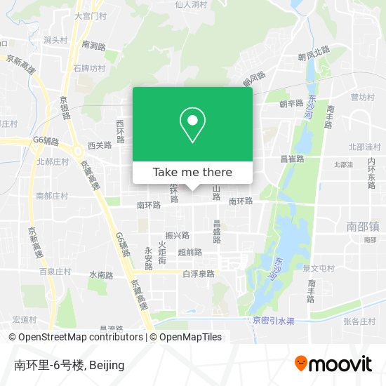 南环里-6号楼 map