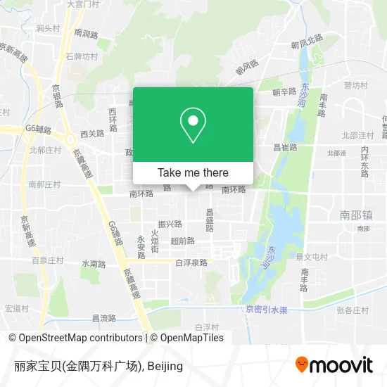 丽家宝贝(金隅万科广场) map
