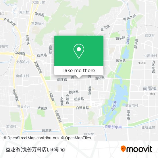 益趣游(悦荟万科店) map