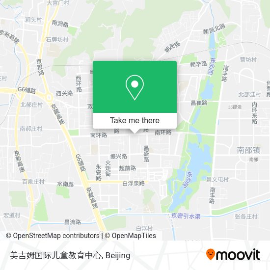 美吉姆国际儿童教育中心 map