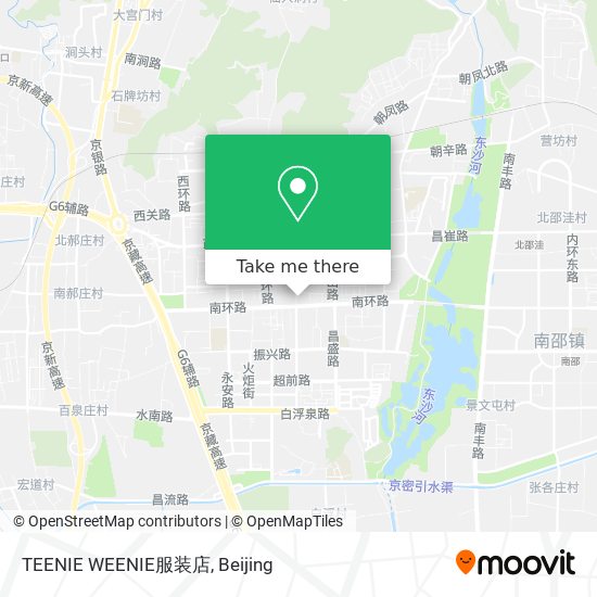 TEENIE WEENIE服装店 map