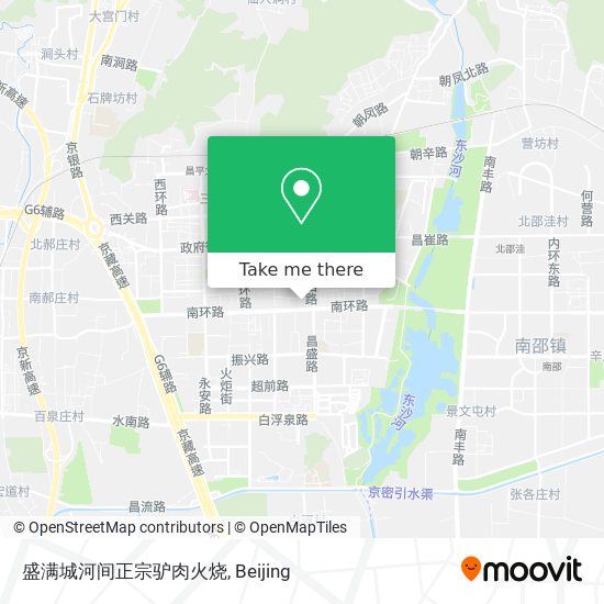 盛满城河间正宗驴肉火烧 map