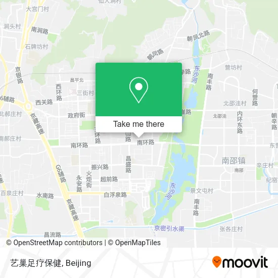 艺巢足疗保健 map