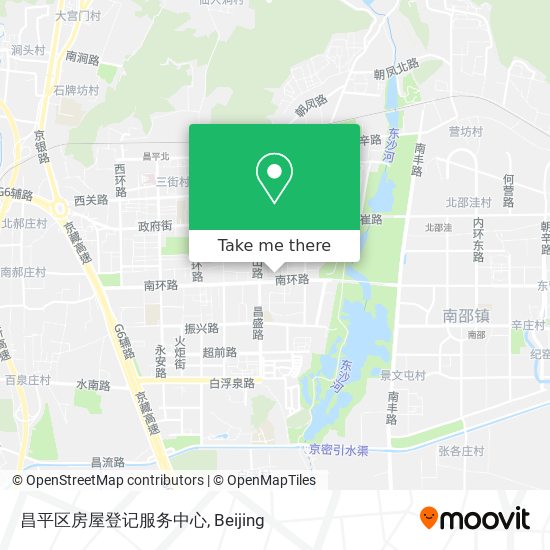 昌平区房屋登记服务中心 map
