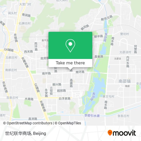 世纪联华商场 map