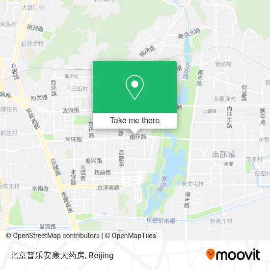 北京普乐安康大药房 map