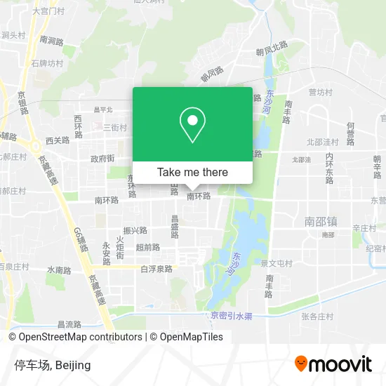 停车场 map