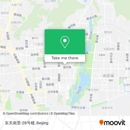 东关南里-28号楼 map