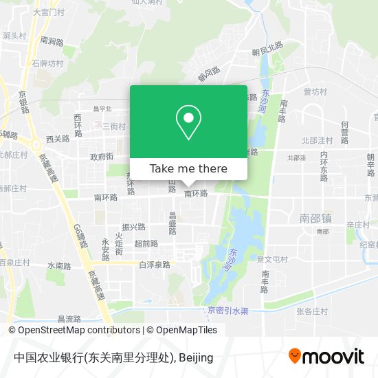 中国农业银行(东关南里分理处) map