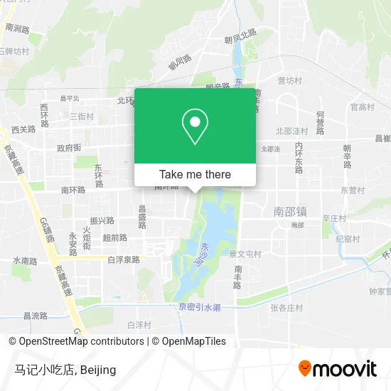 马记小吃店 map