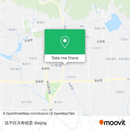 昌平区兴寿镇委 map