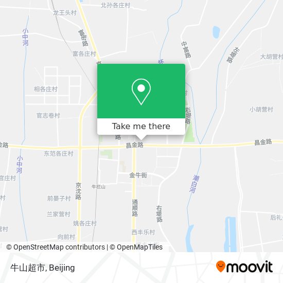 牛山超市 map