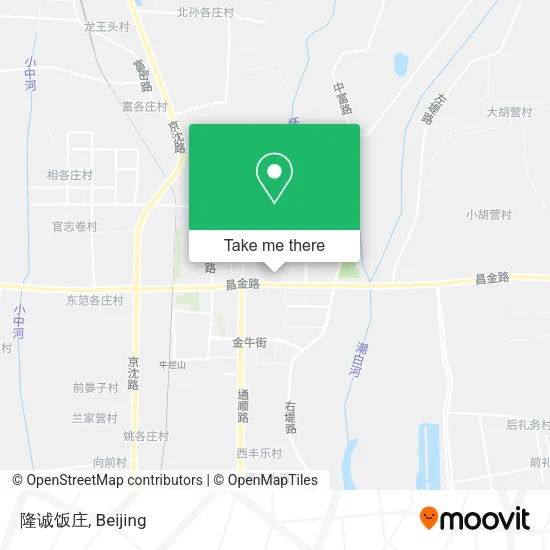 隆诚饭庄 map