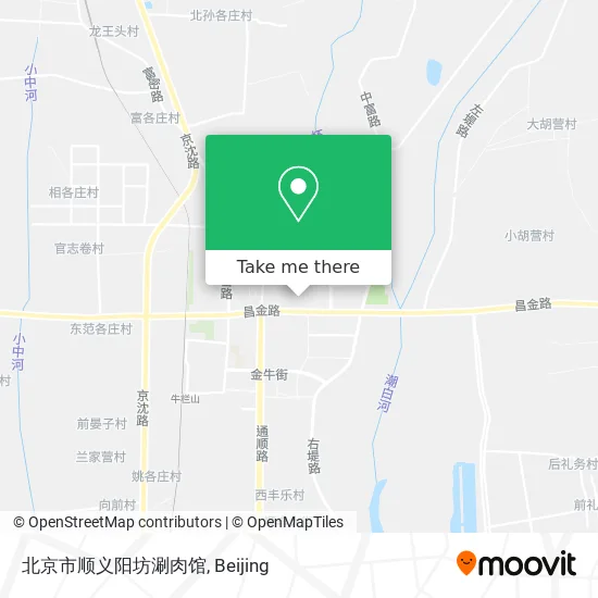 北京市顺义阳坊涮肉馆 map