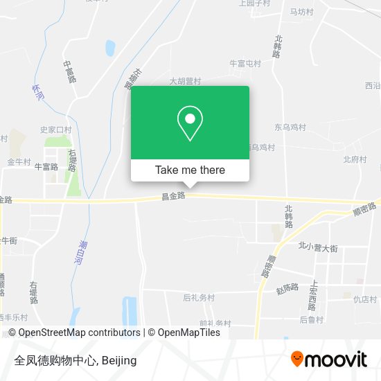 全凤德购物中心 map