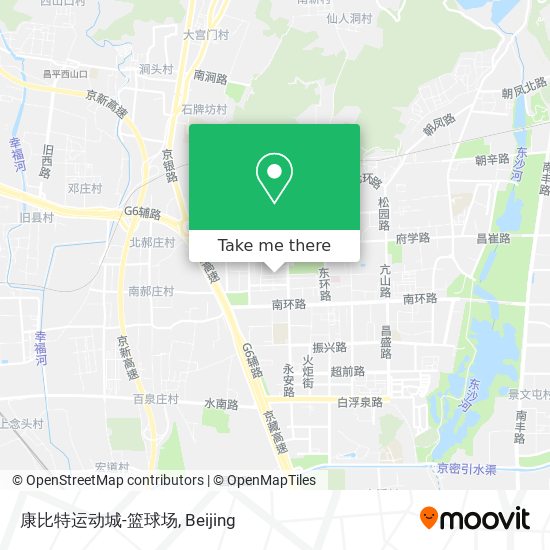 康比特运动城-篮球场 map