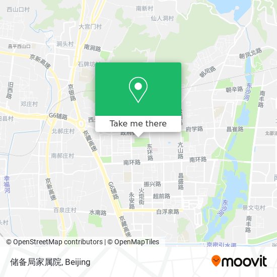 储备局家属院 map