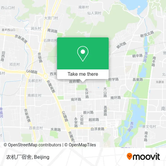 农机厂宿舍 map