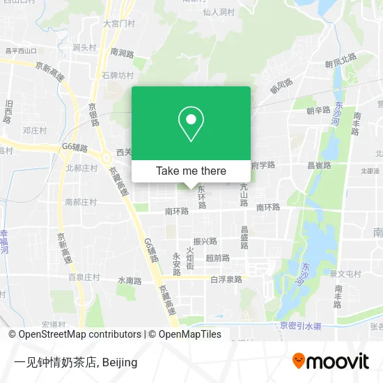 一见钟情奶茶店 map