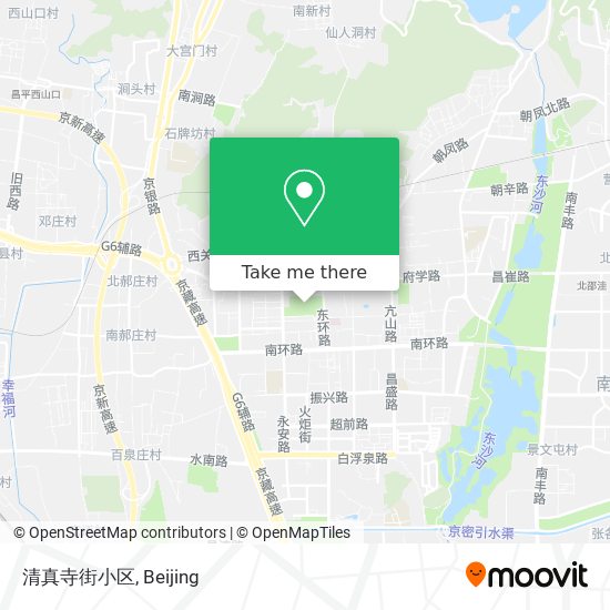 清真寺街小区 map