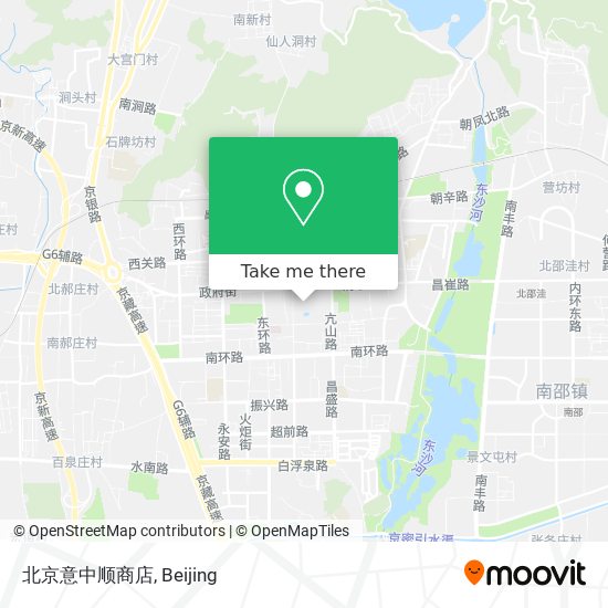北京意中顺商店 map