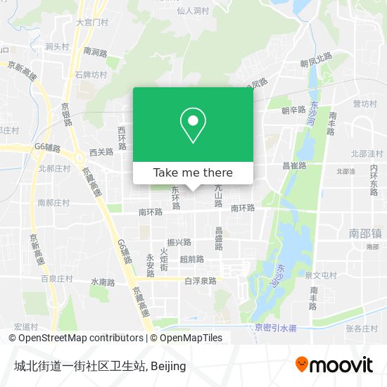 城北街道一街社区卫生站 map
